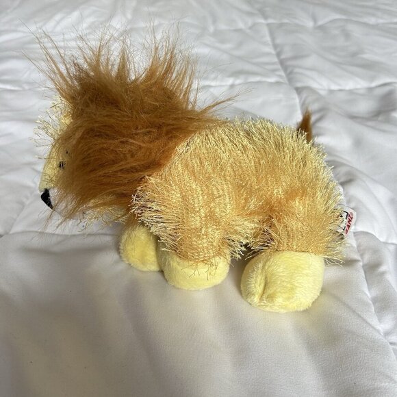 Ganz Webkins Plush Stuffed Animal Lion Yellow HM006 - NO CODE Y2K Retro - Picture 3 of 10